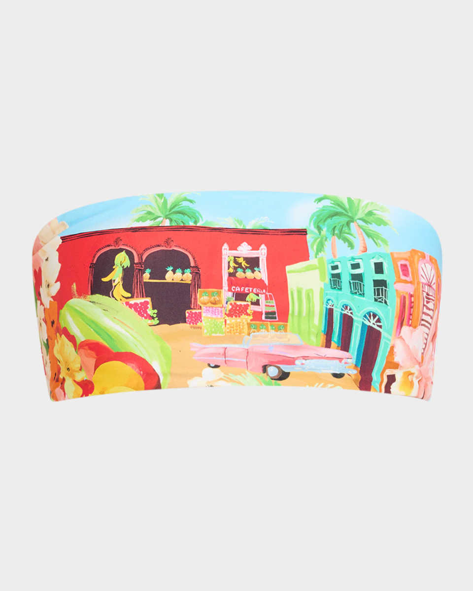 Cuba Bandeau Bikini Top